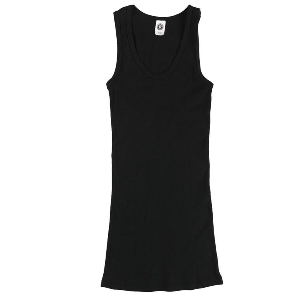 US Blanks Womens Solid Ribbed Racerback Tank Top, NWT